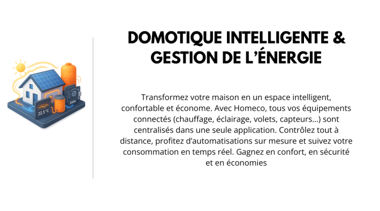Domotique intelligente